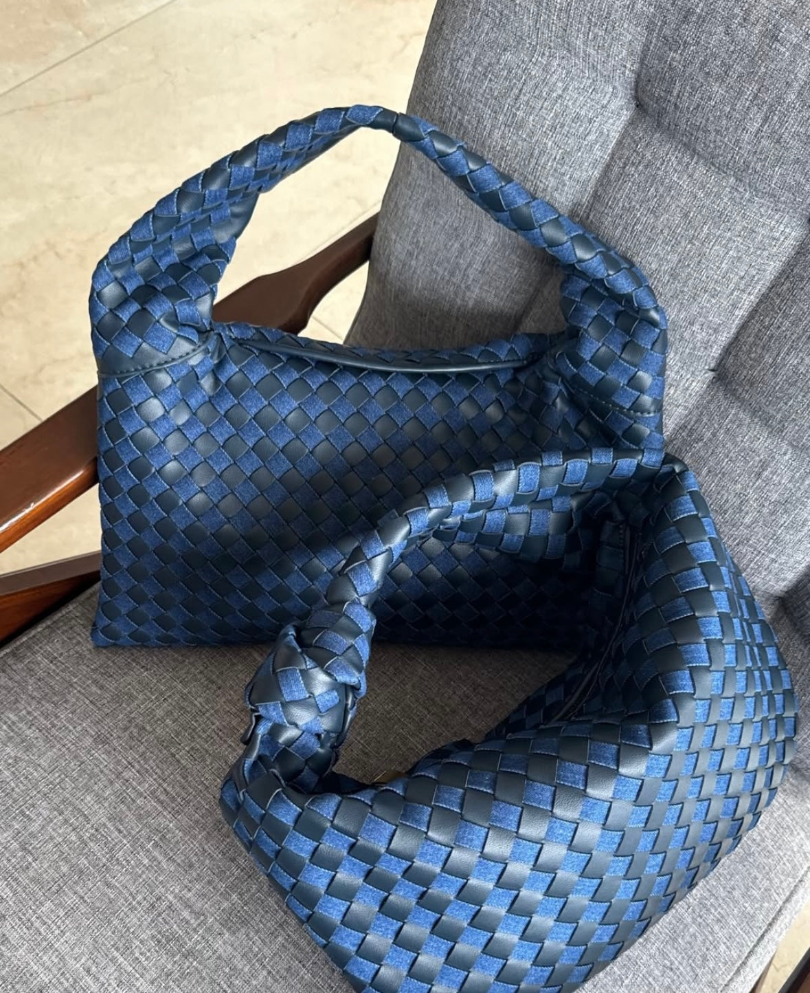 Denim Blues Dupe Bag XL