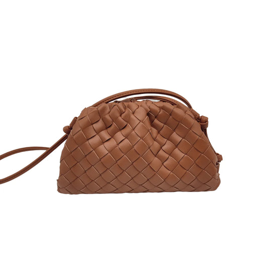 Caramel pouch bag