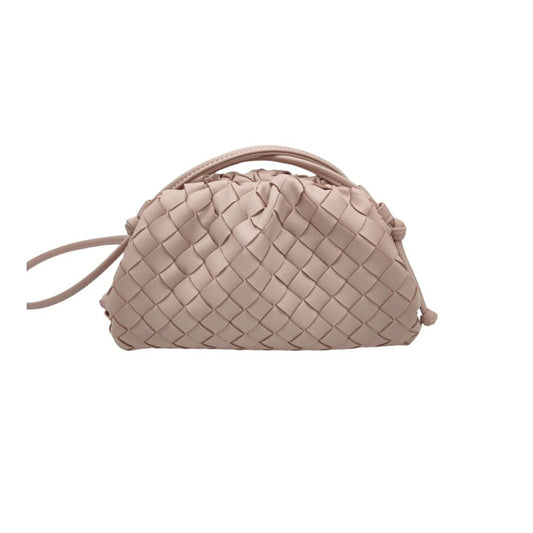 Pink nude pouch bag