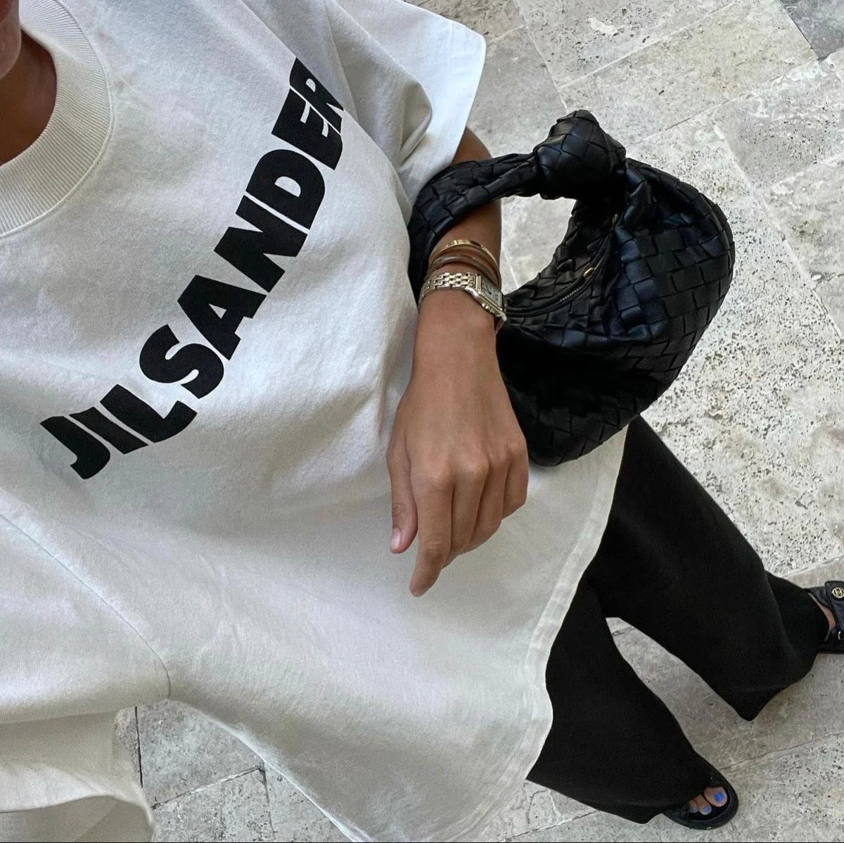 Black dupe bag