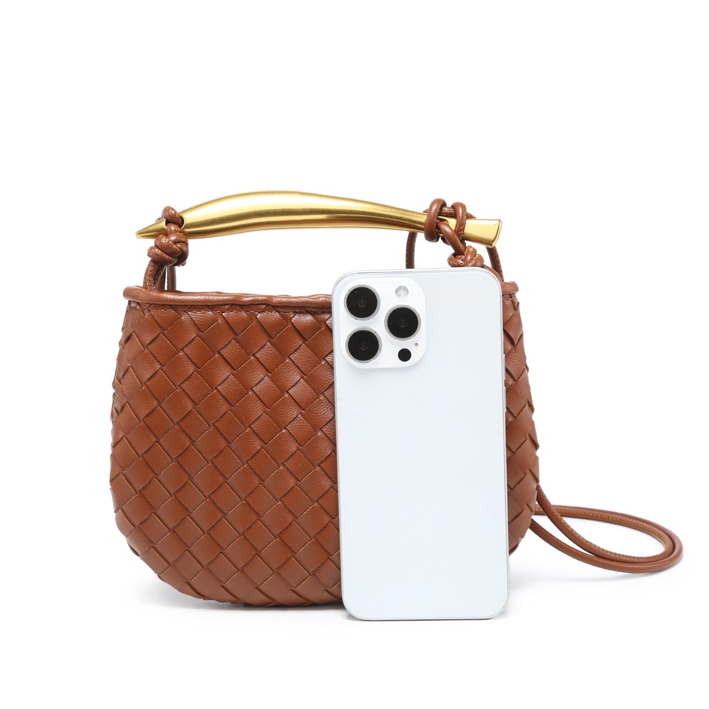 Mini caramel sardine bag