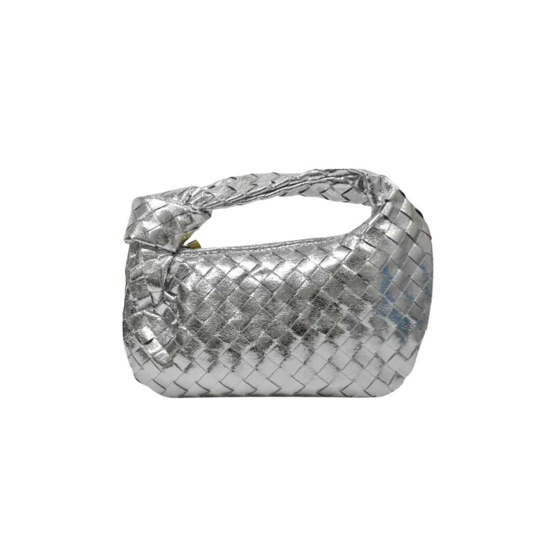 Silver dupe bag