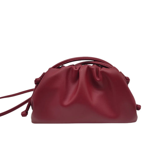 Wine Smooth Pouch Bag